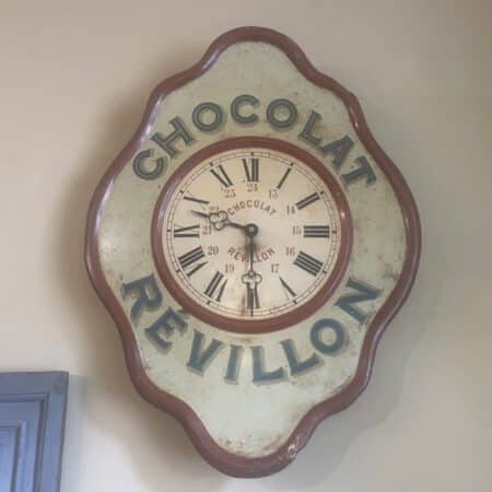 Wandklok Klok Clock Chocolat Révillon