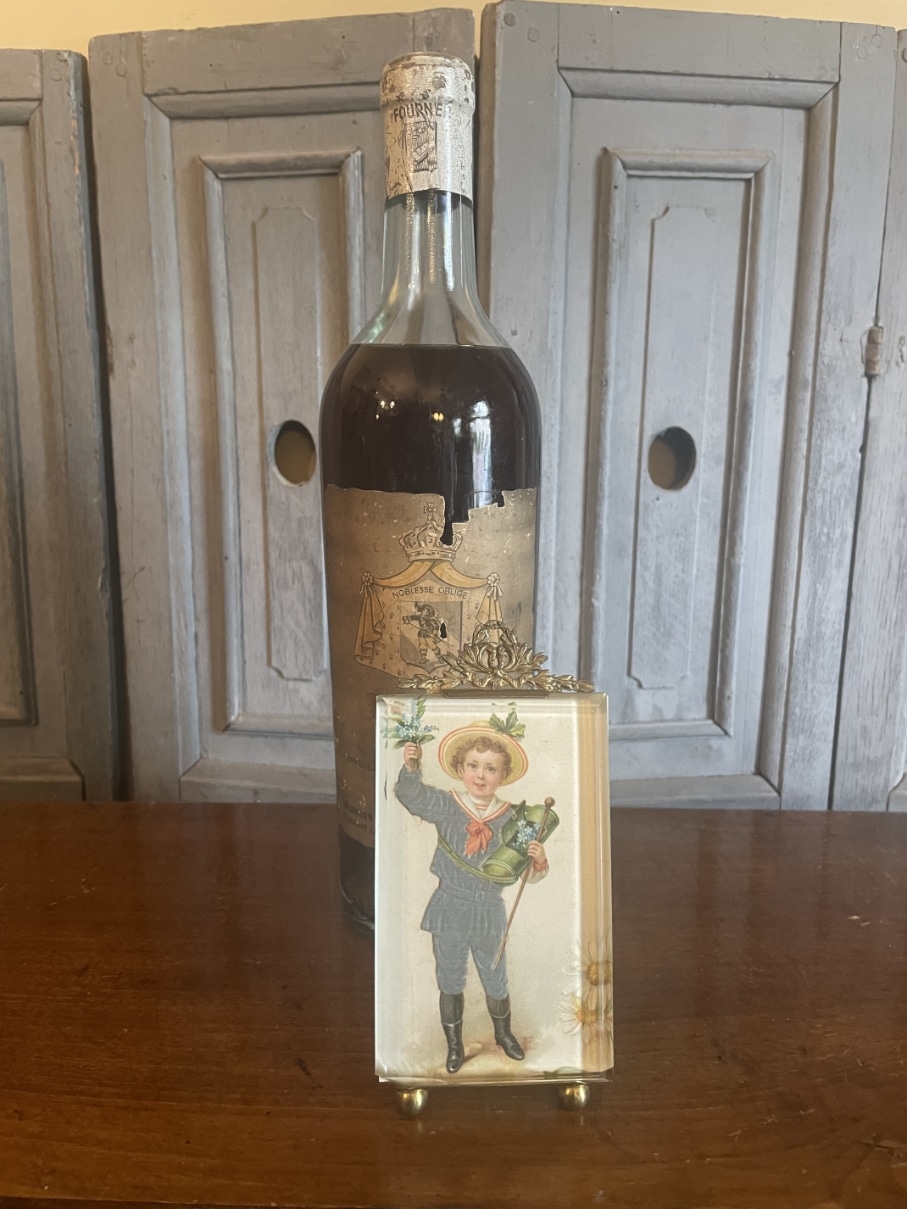 Striklijstje Messing Fotolijstje geslepen glas - Afbeelding 13