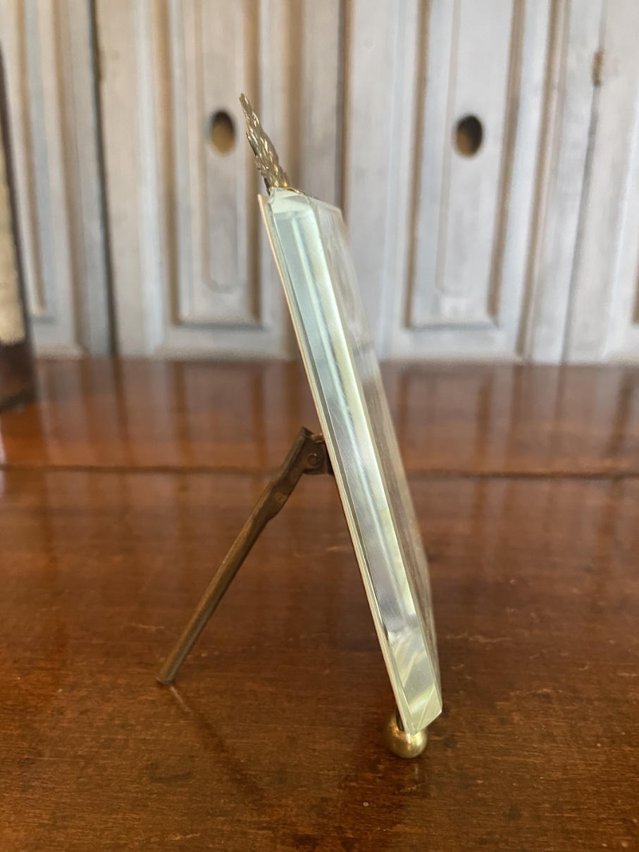 Striklijstje Messing Fotolijstje geslepen glas - Afbeelding 6