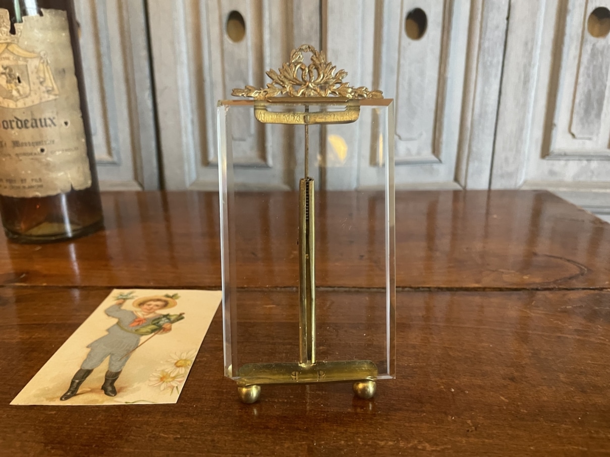 Striklijstje Messing Fotolijstje geslepen glas - Afbeelding 8