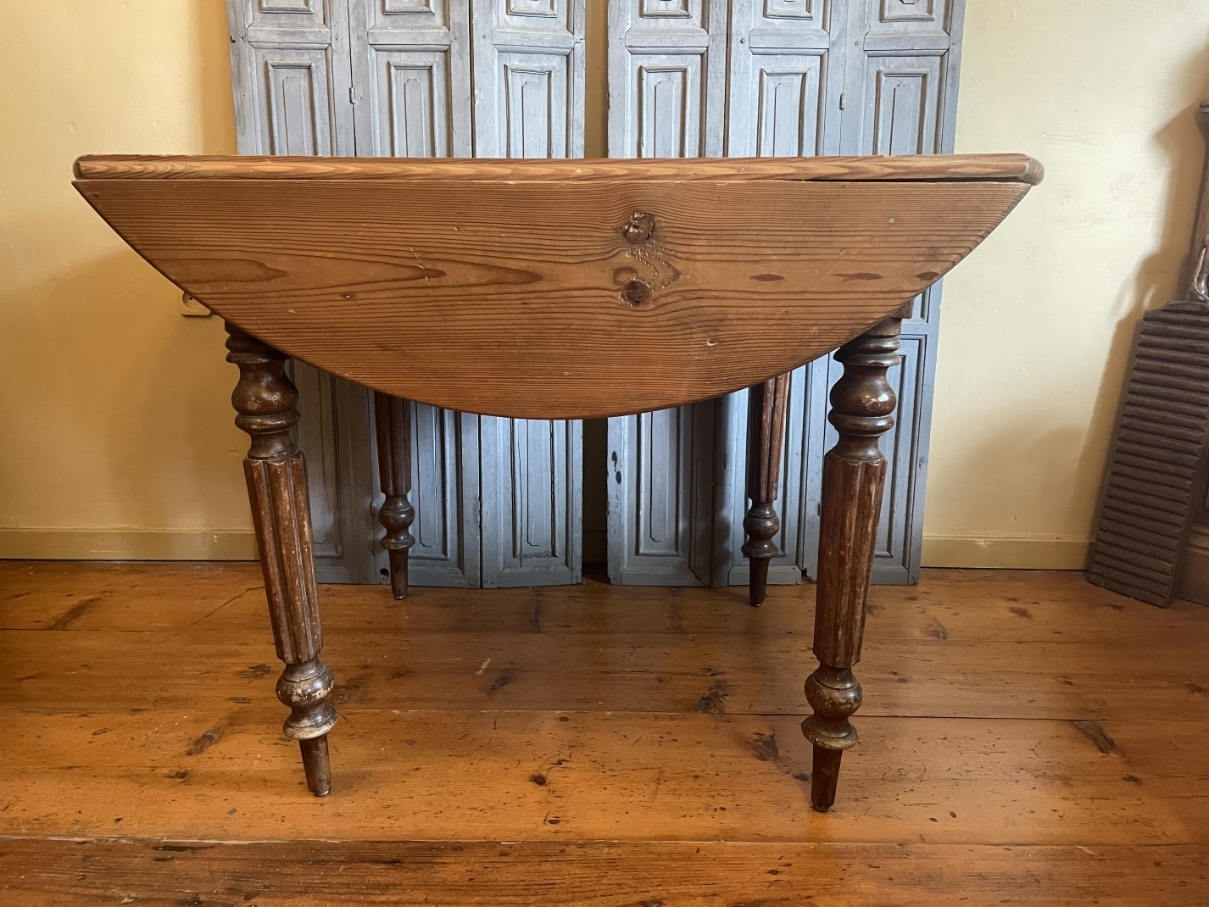 Hangoortafel Side Table Muurtafel Eettafel Rond - Afbeelding 2