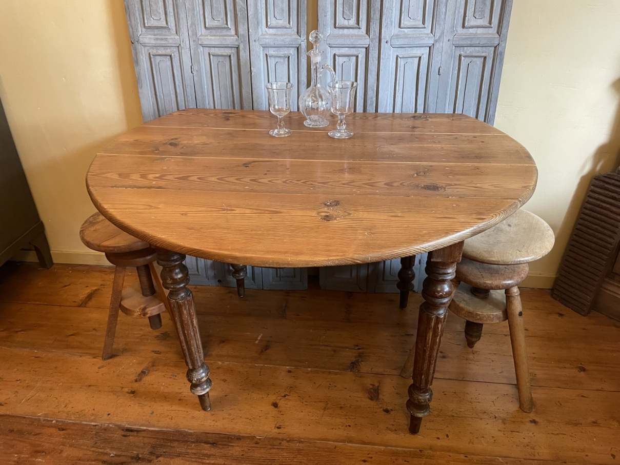 Hangoortafel Side Table Muurtafel Eettafel Rond - Afbeelding 17