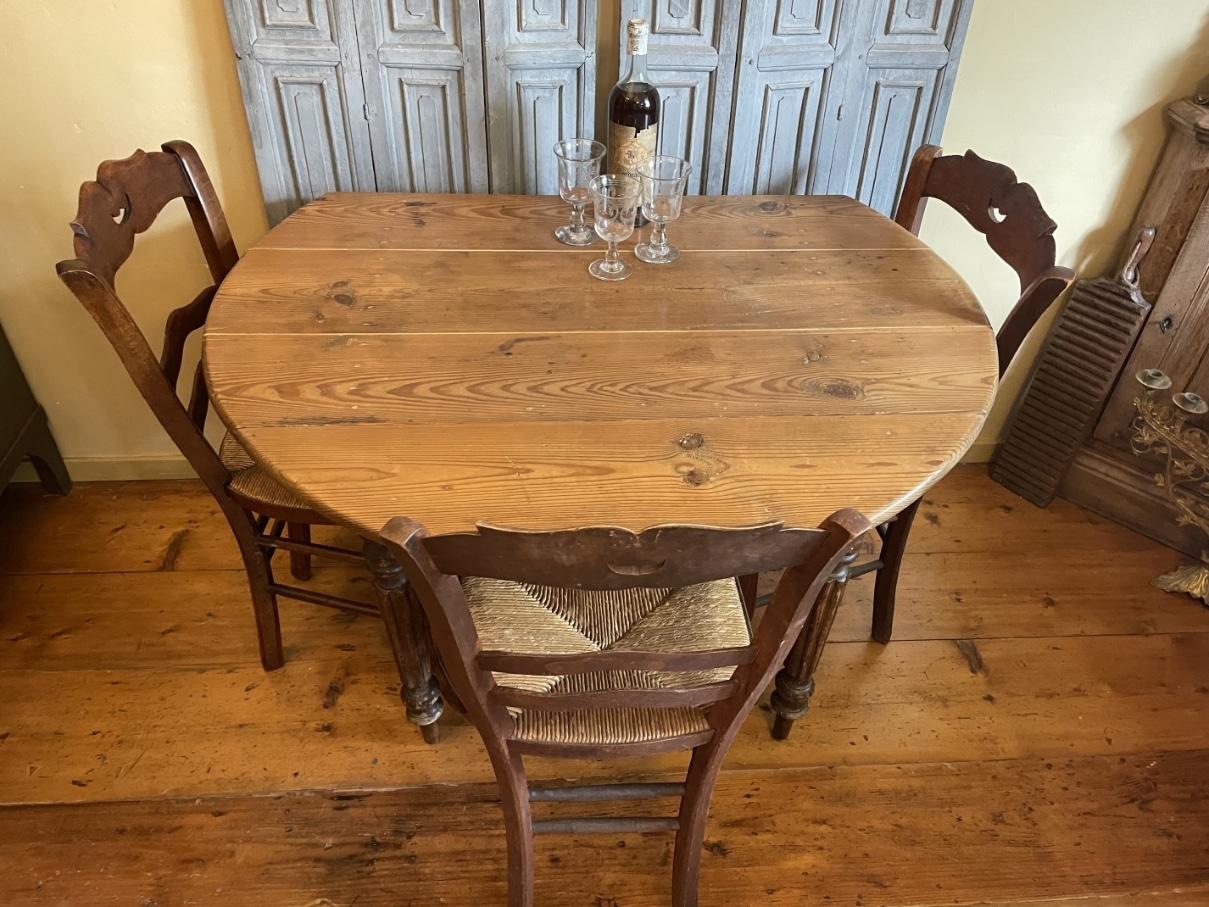 Hangoortafel Side Table Muurtafel Eettafel Rond - Afbeelding 18