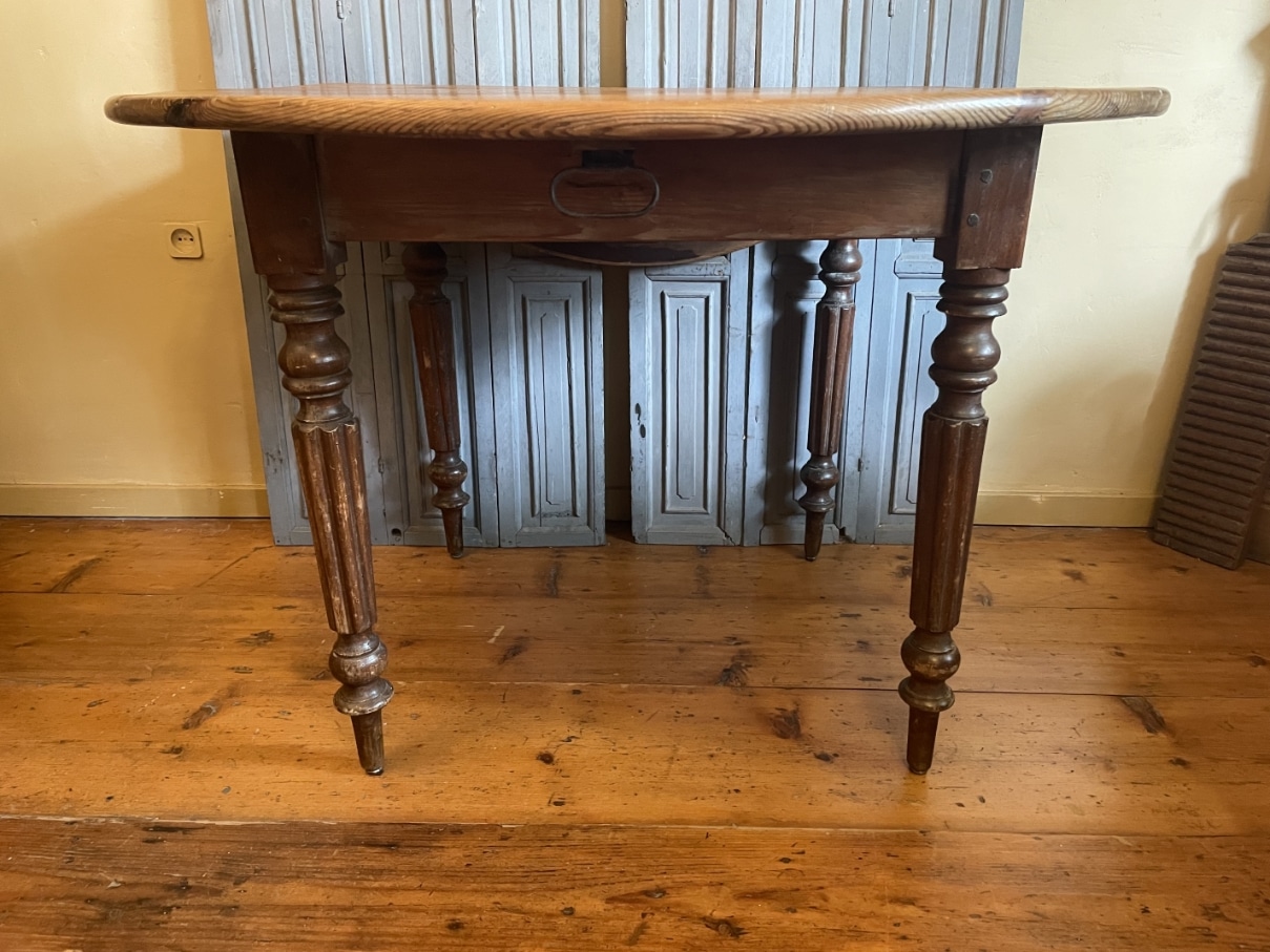 Hangoortafel Side Table Muurtafel Eettafel Rond - Afbeelding 7