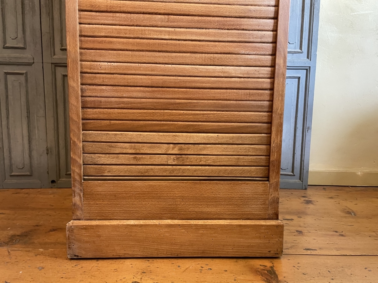 Rolluikkast Archiefkast Muziekkast Art Deco - Afbeelding 4