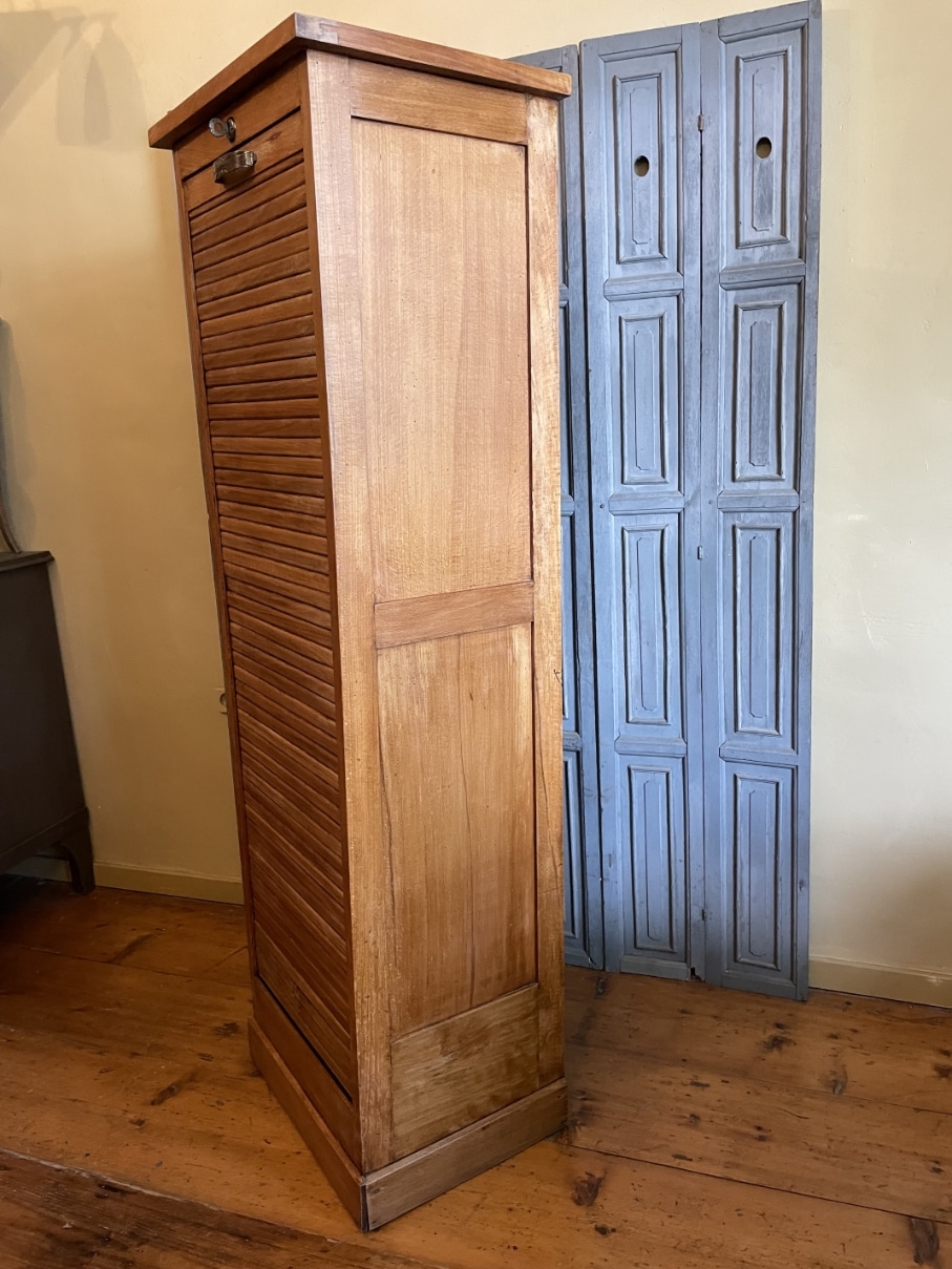 Rolluikkast Archiefkast Muziekkast Art Deco - Afbeelding 9