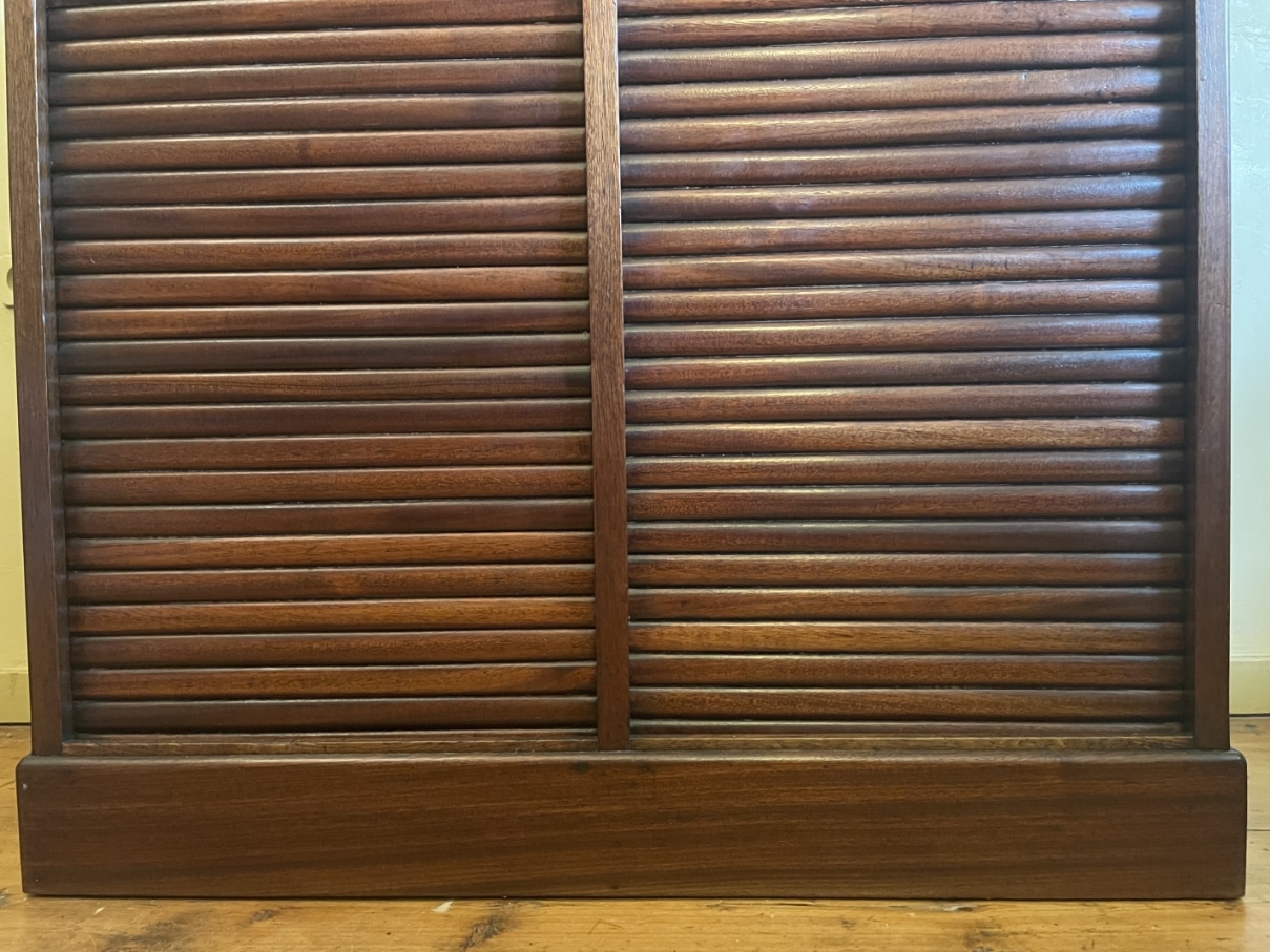 Rolluikkast Archiefkast Muziekkast Art Deco - Afbeelding 3