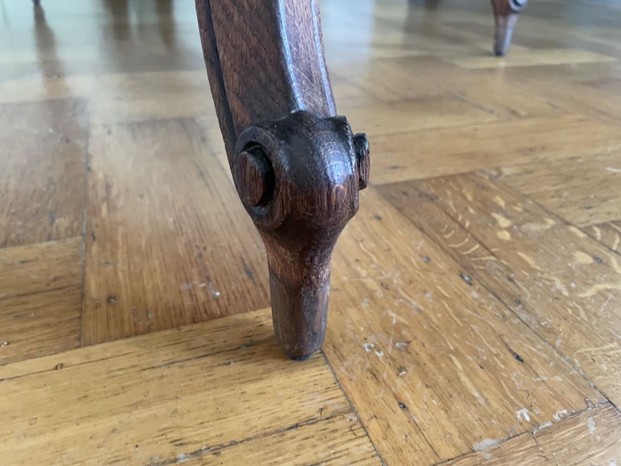 Eettafel Uittrektafel Louis XV Stijl 229 cm. - Afbeelding 13