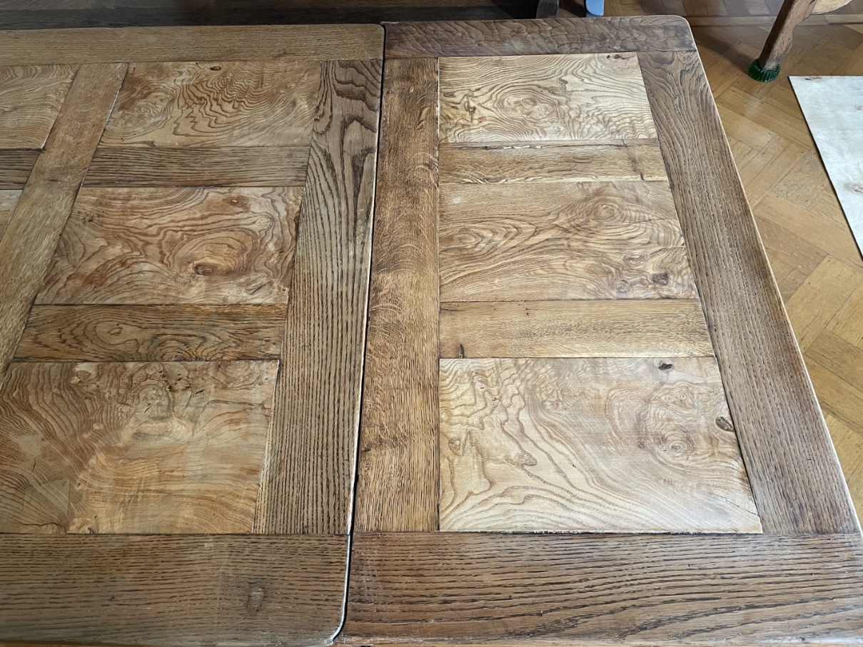 Eettafel Uittrektafel Louis XV Stijl 229 cm. - Afbeelding 16