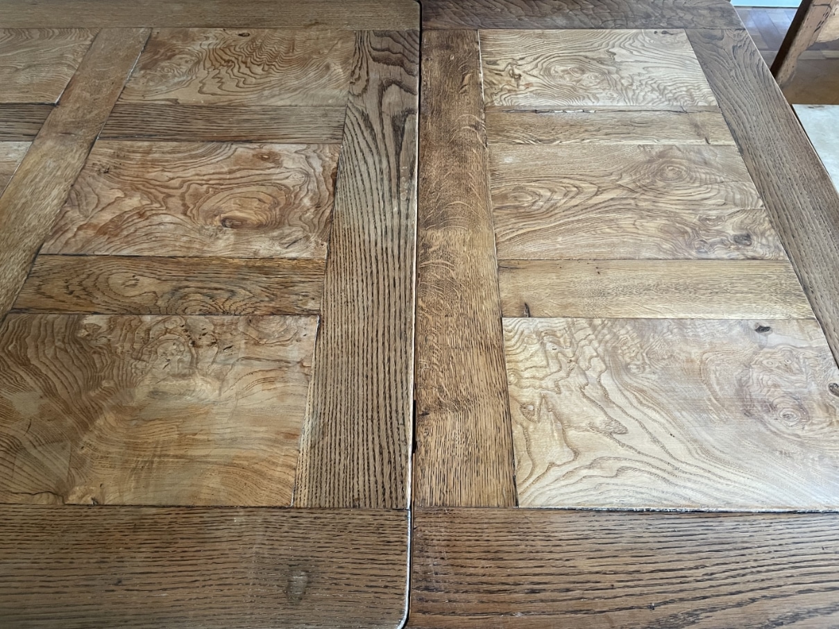 Eettafel Uittrektafel Louis XV Stijl 229 cm. - Afbeelding 17