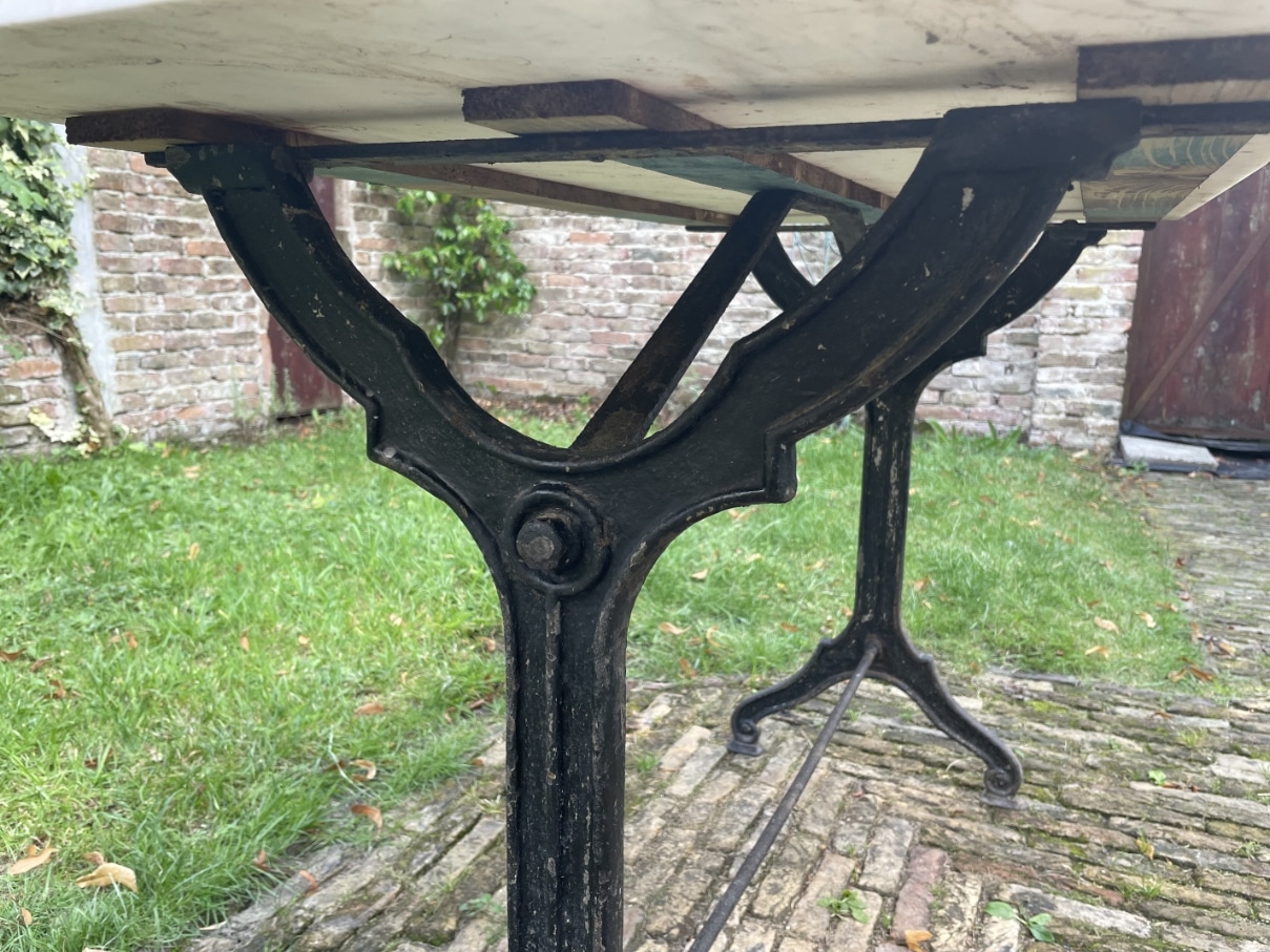 Tuintafel Bistrotafel Marmer - Afbeelding 4