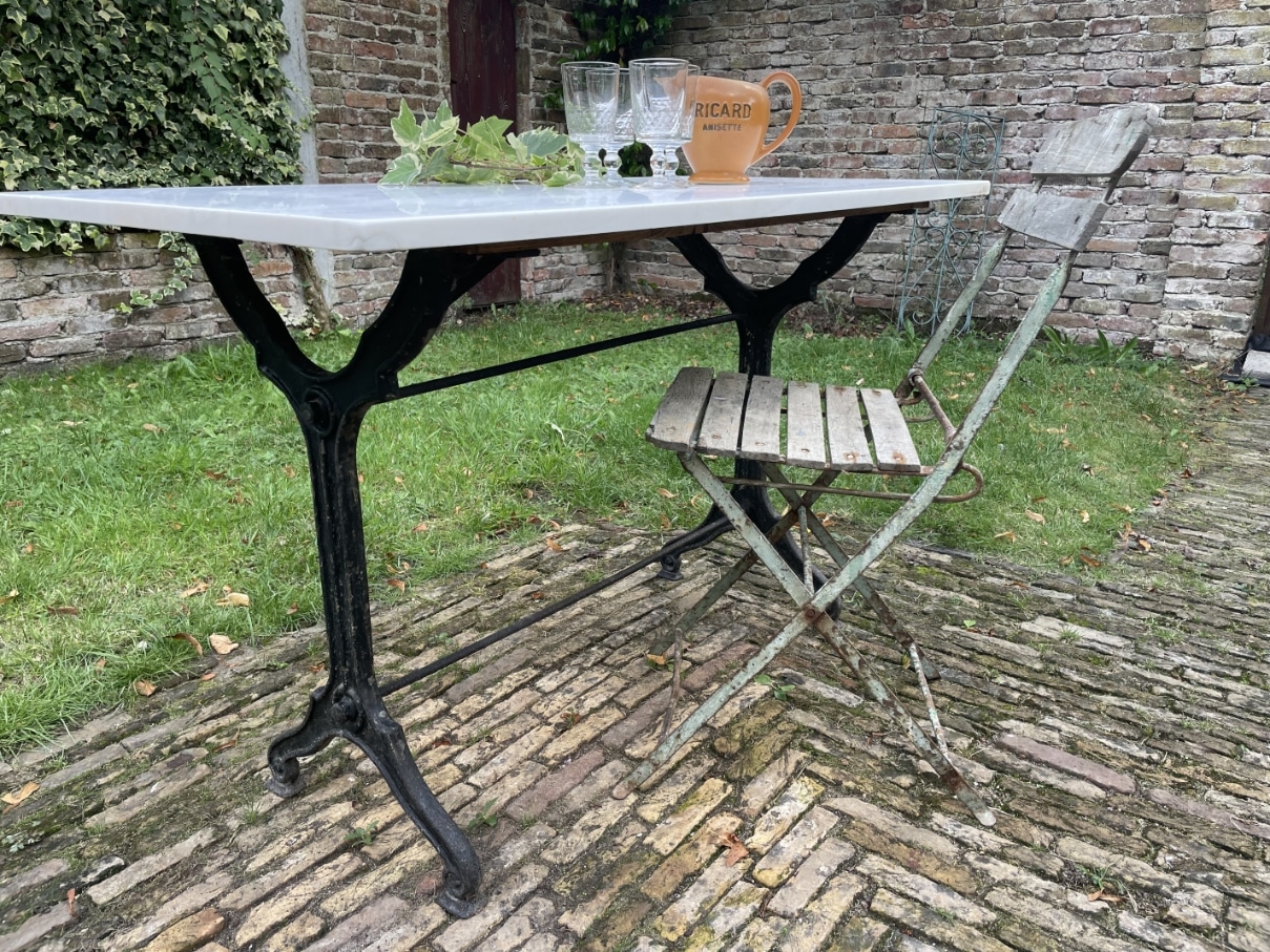 Tuintafel Bistrotafel Marmer