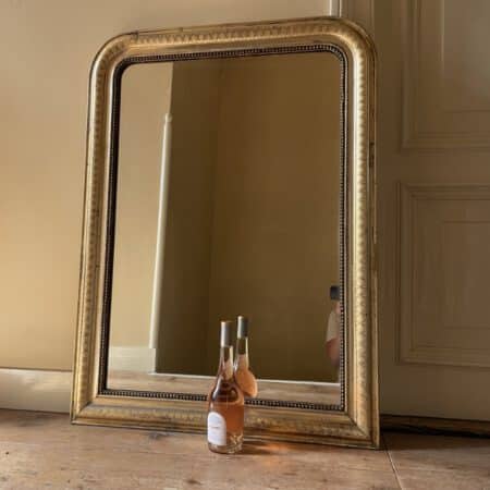 Spiegel Bladgoud Louis Philippe 114 cm.
