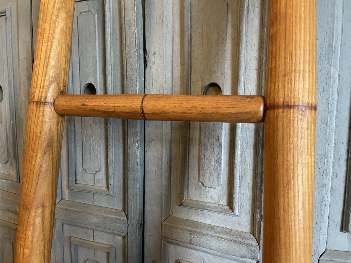 Bibliotheek Ladder Trap Faux Bamboe - Afbeelding 6