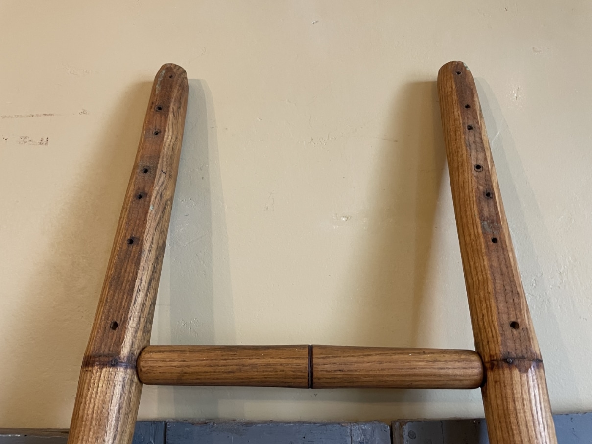 Bibliotheek Ladder Trap Faux Bamboe - Afbeelding 9