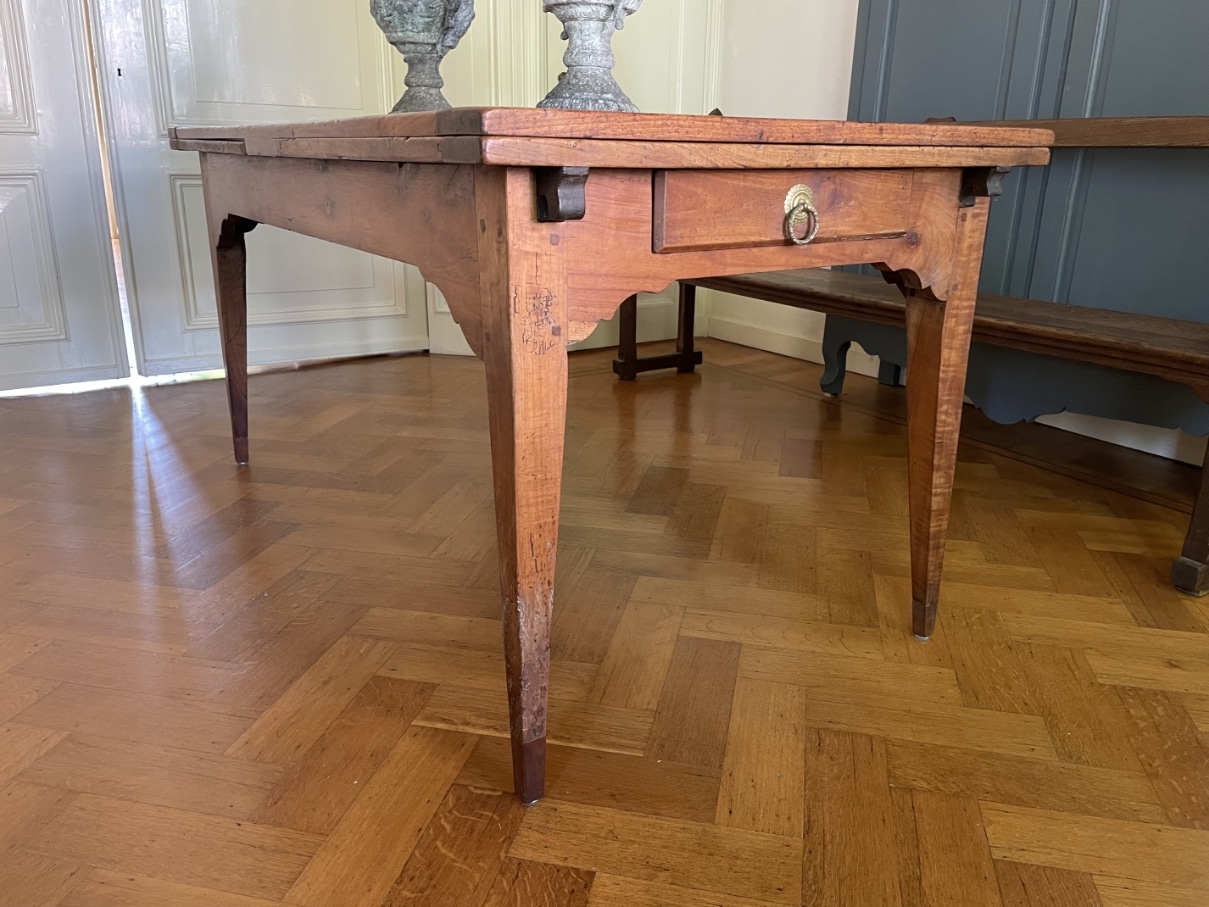 Uittrektafel Boerderijtafel Eettafel Frans - Afbeelding 12