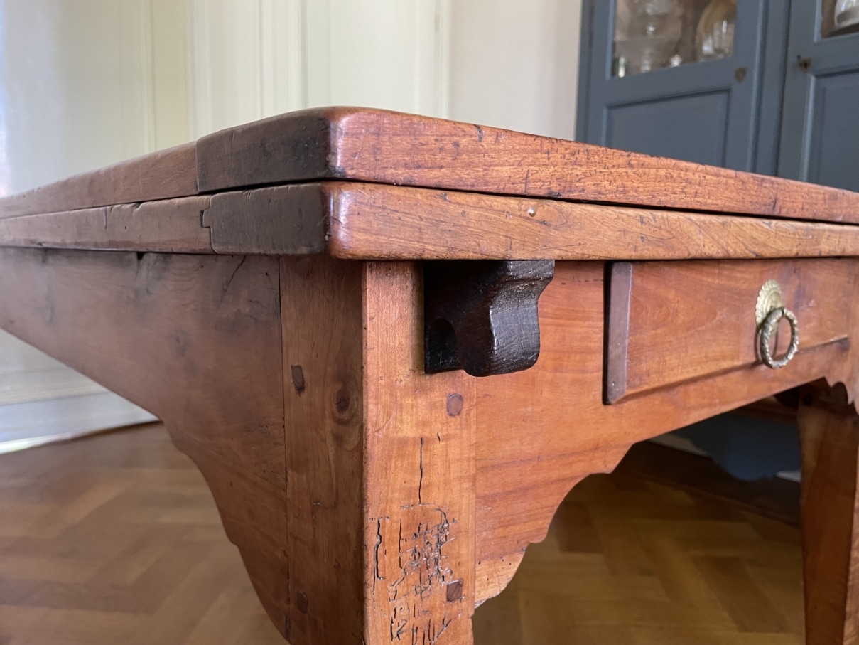 Uittrektafel Boerderijtafel Eettafel Frans - Afbeelding 20