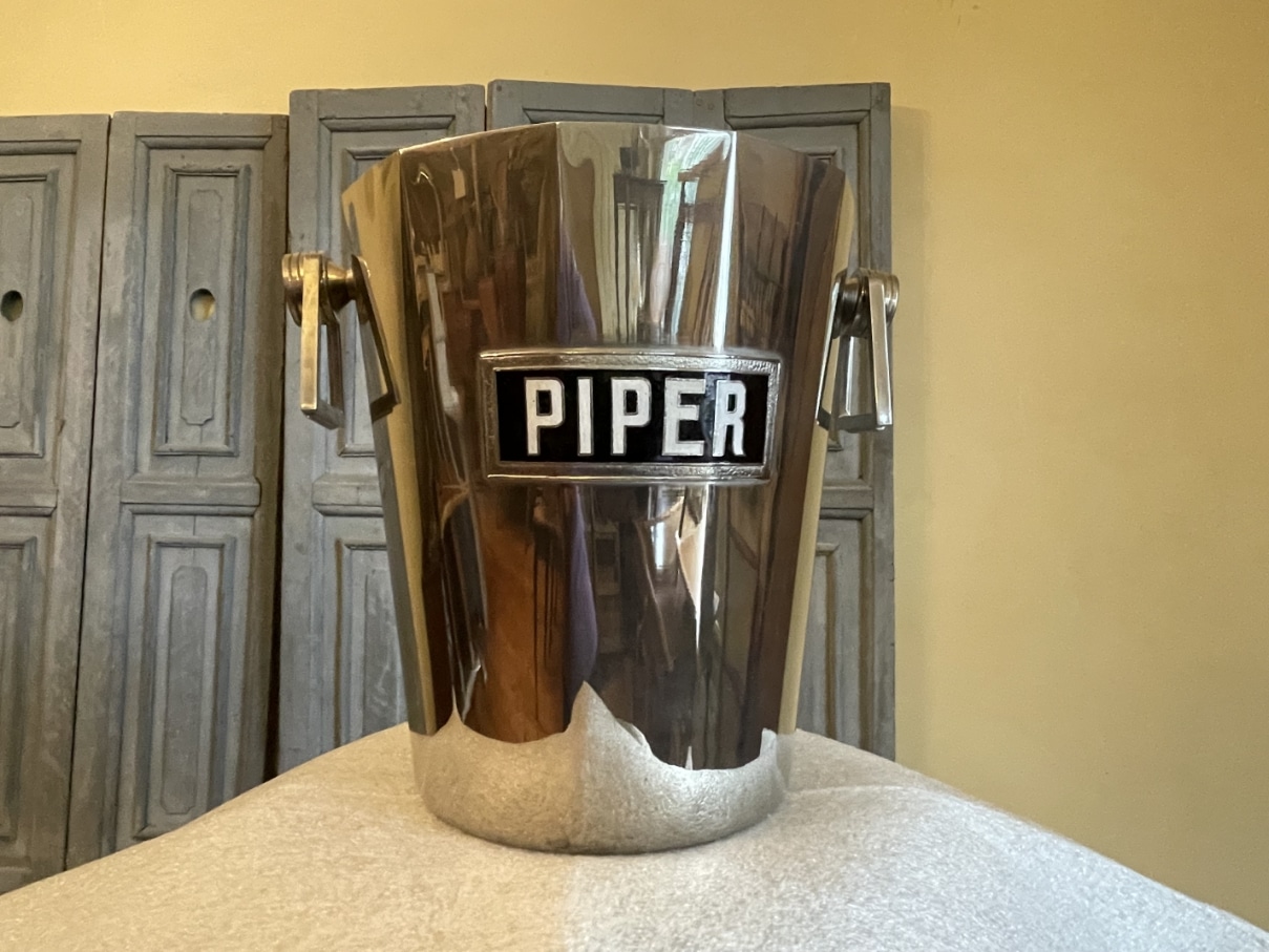 Champagnekoeler Wijnkoeler Piper Heidsieck Artdeco 1930
