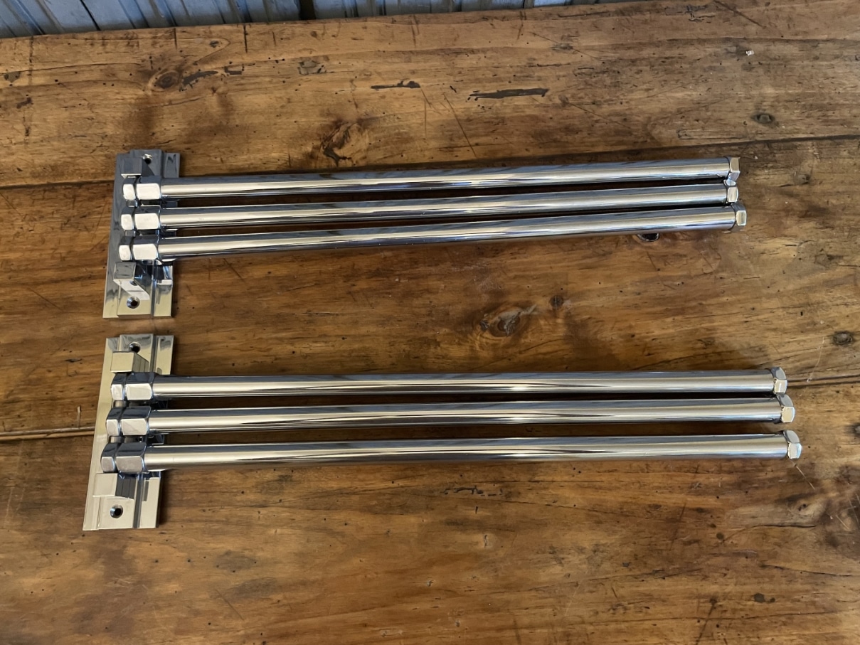 Douchestang Doucherek art deco
