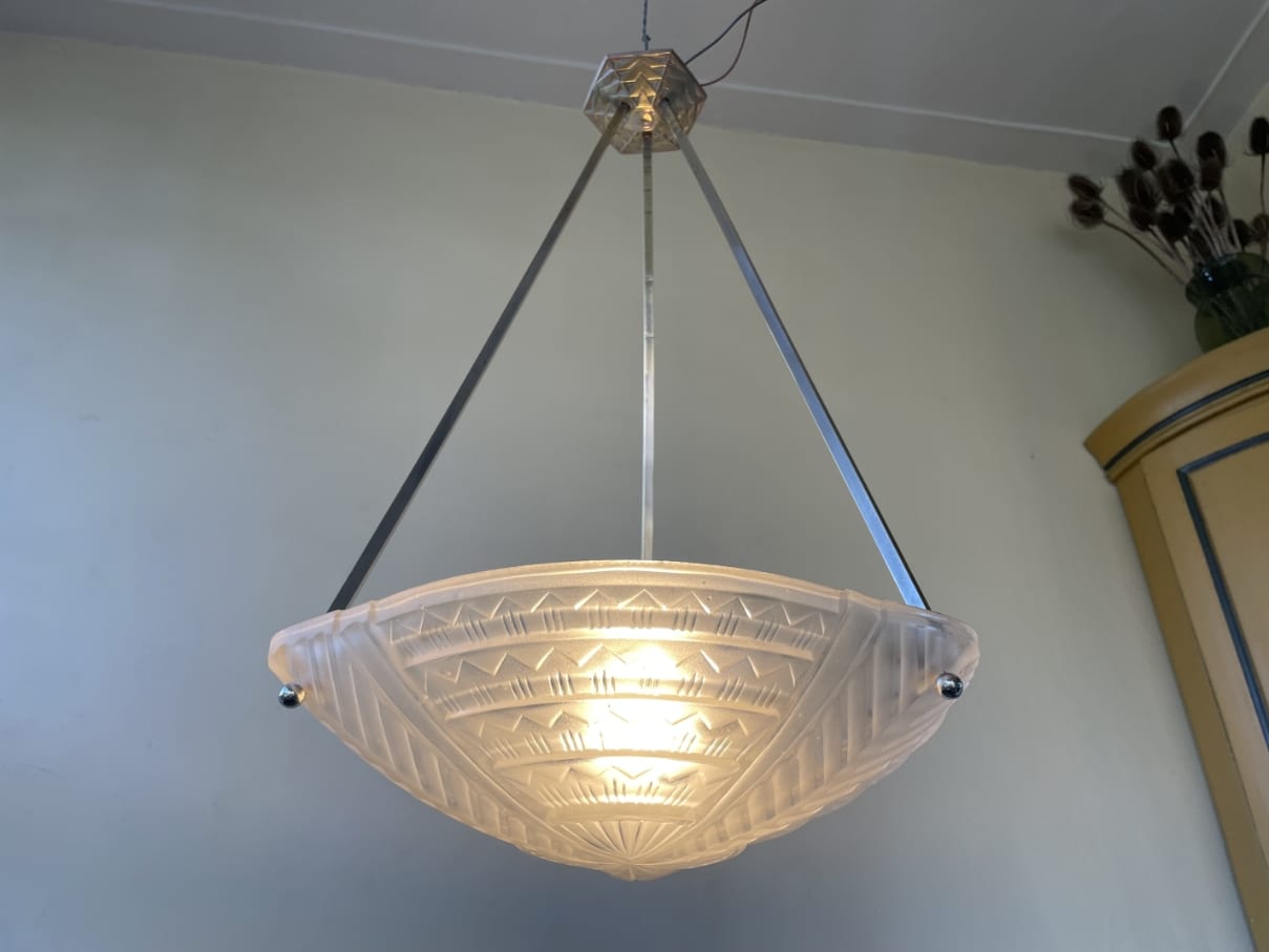Hanglamp Plafondlamp artdeco Noverdy - Afbeelding 3