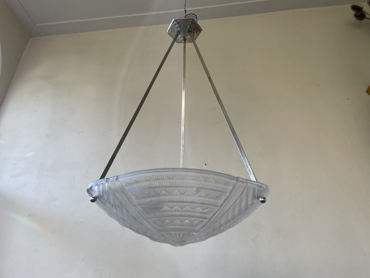 Hanglamp Plafondlamp artdeco Noverdy